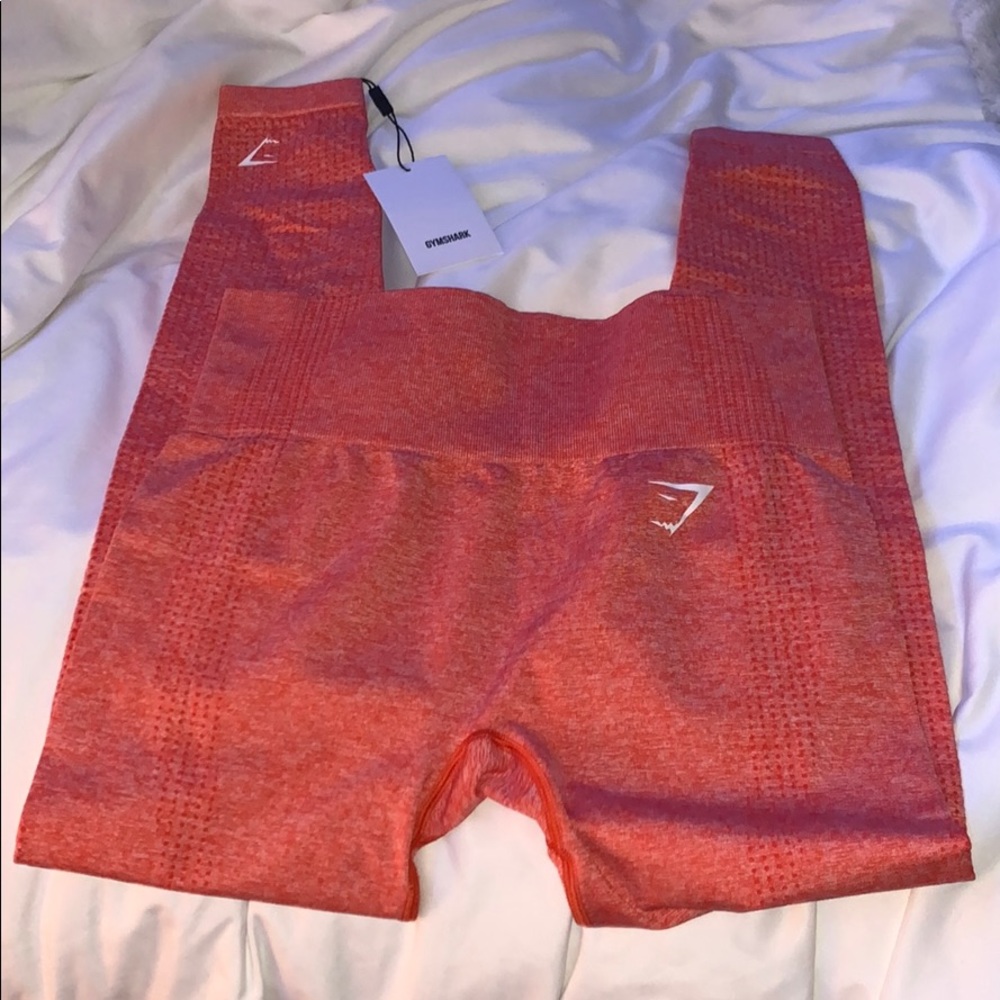 Gymshark Vital Seamless Leggings Heat Red